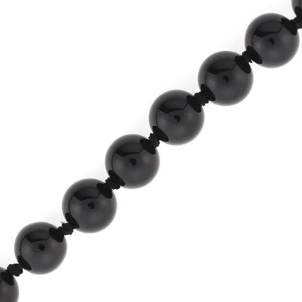 60inch 8mm Polished Bead Necklace