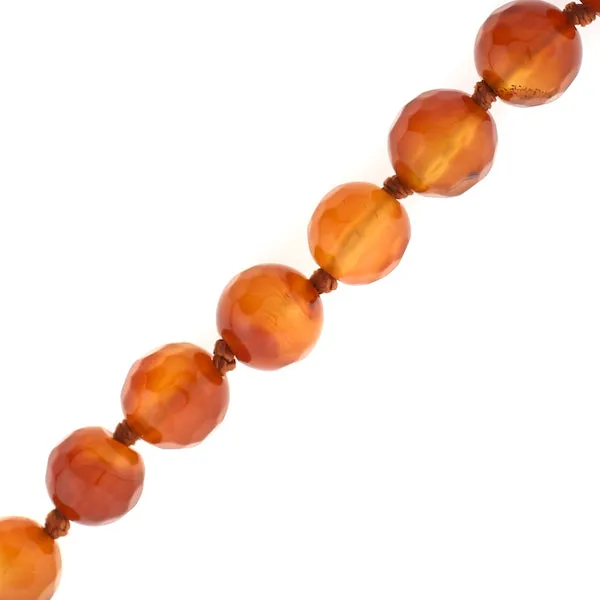 60inch 8mm Polished Bead Necklace