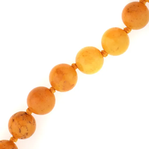 60inch 8mm Polished Bead Necklace