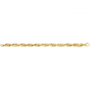 9ct Yellow Gold Ladies Bracelet BR623