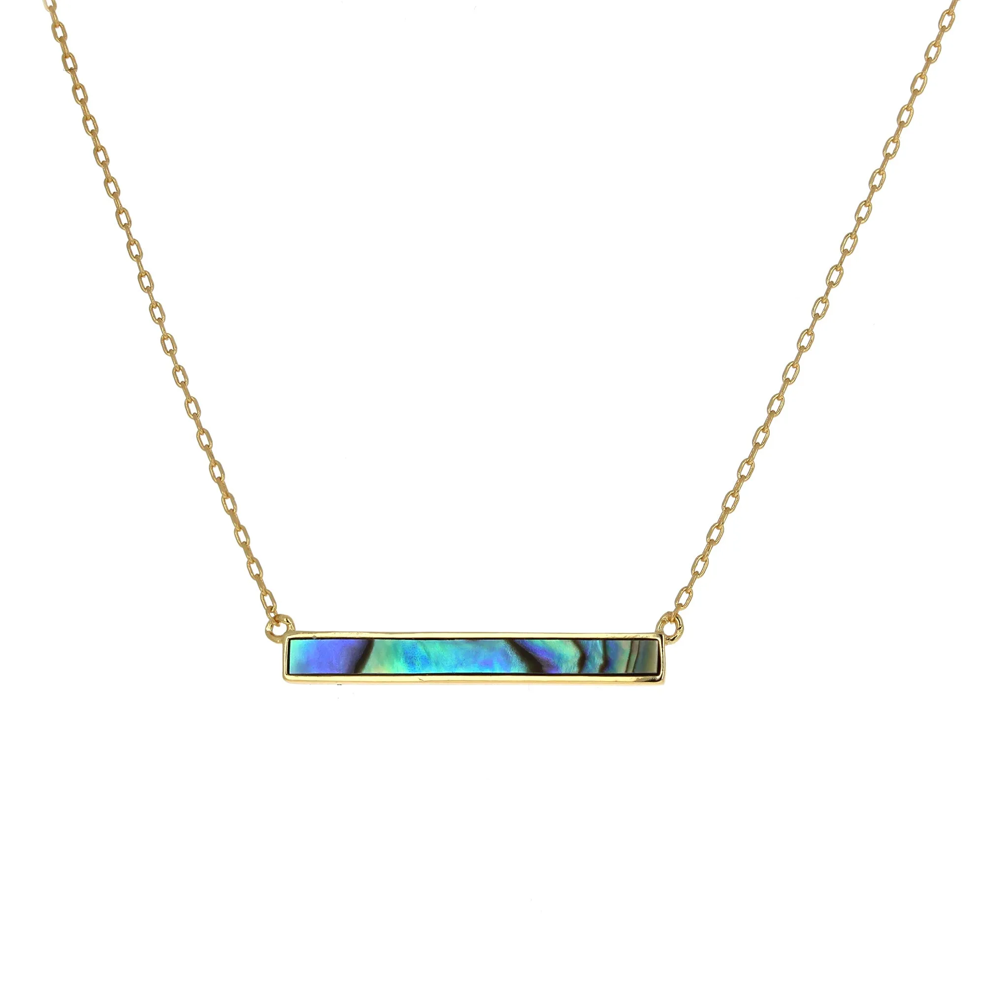 Abalone Bar Necklace