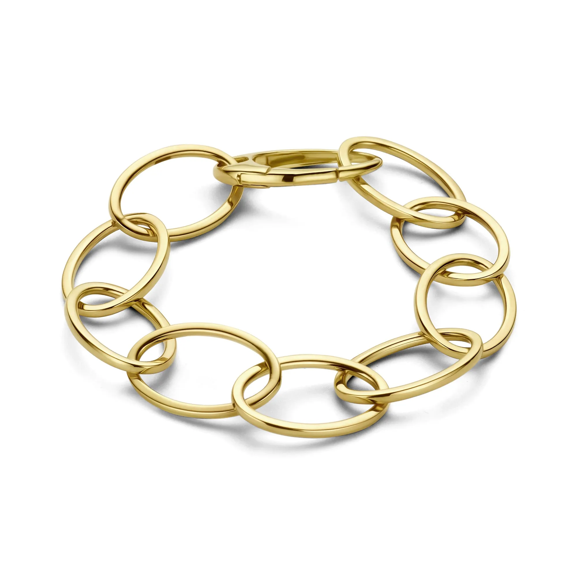 Aidee Annette 14 karat gold link bracelet