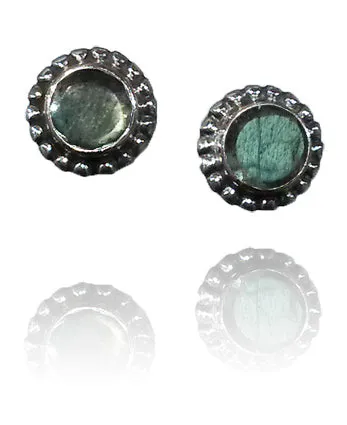 Bali Stone Studs Labradorite