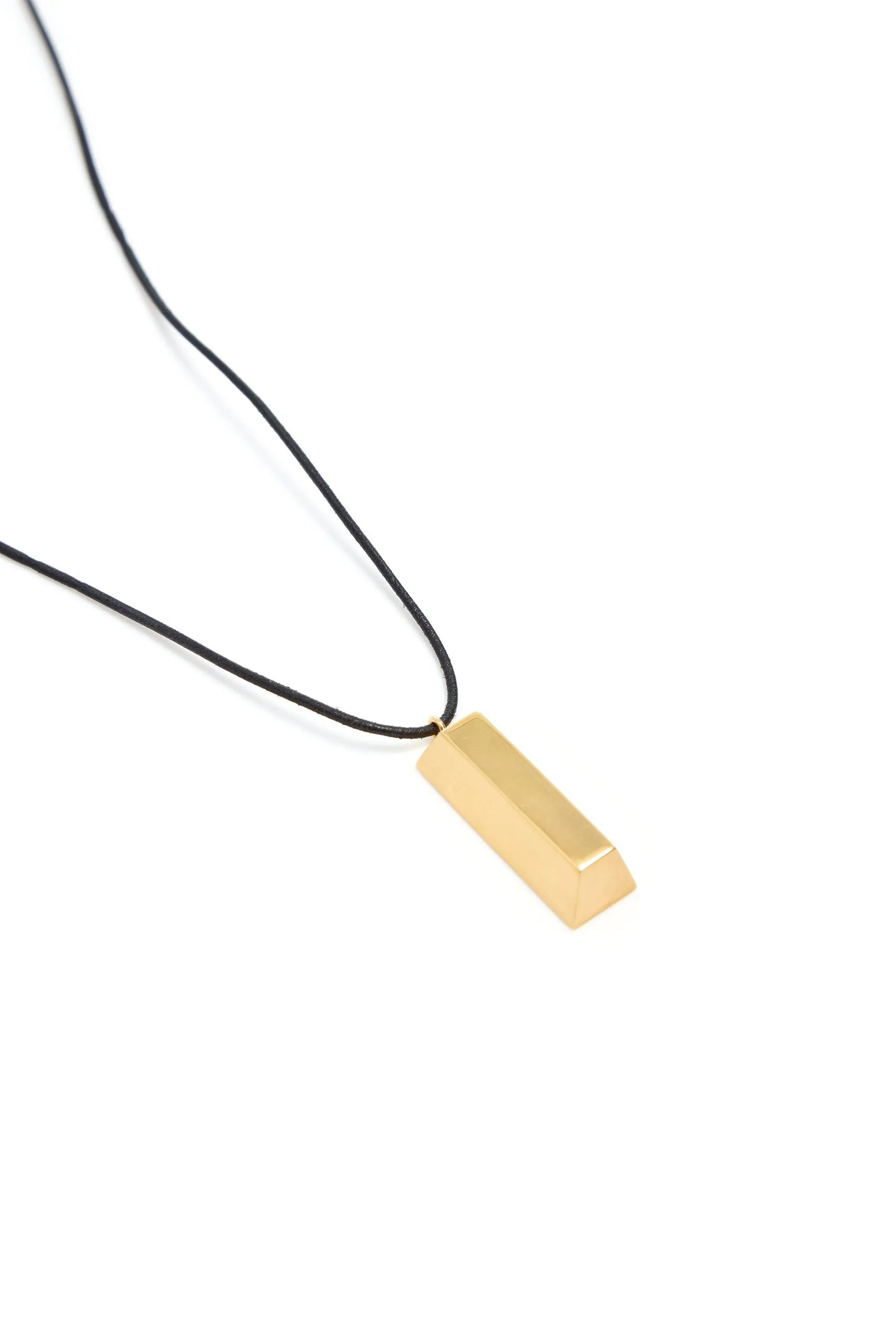 Bar Necklace in 18K Yellow Gold