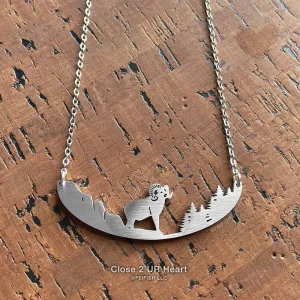 Bighorn Sheep Necklace