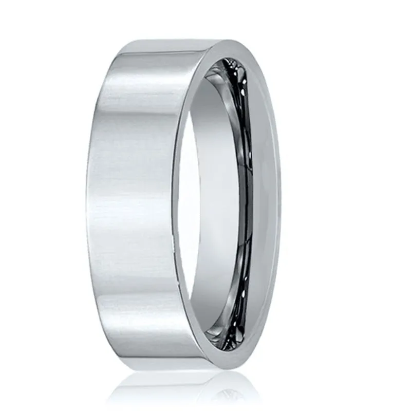 BRAWLER | Tungsten Ring Flat Pipe Cut