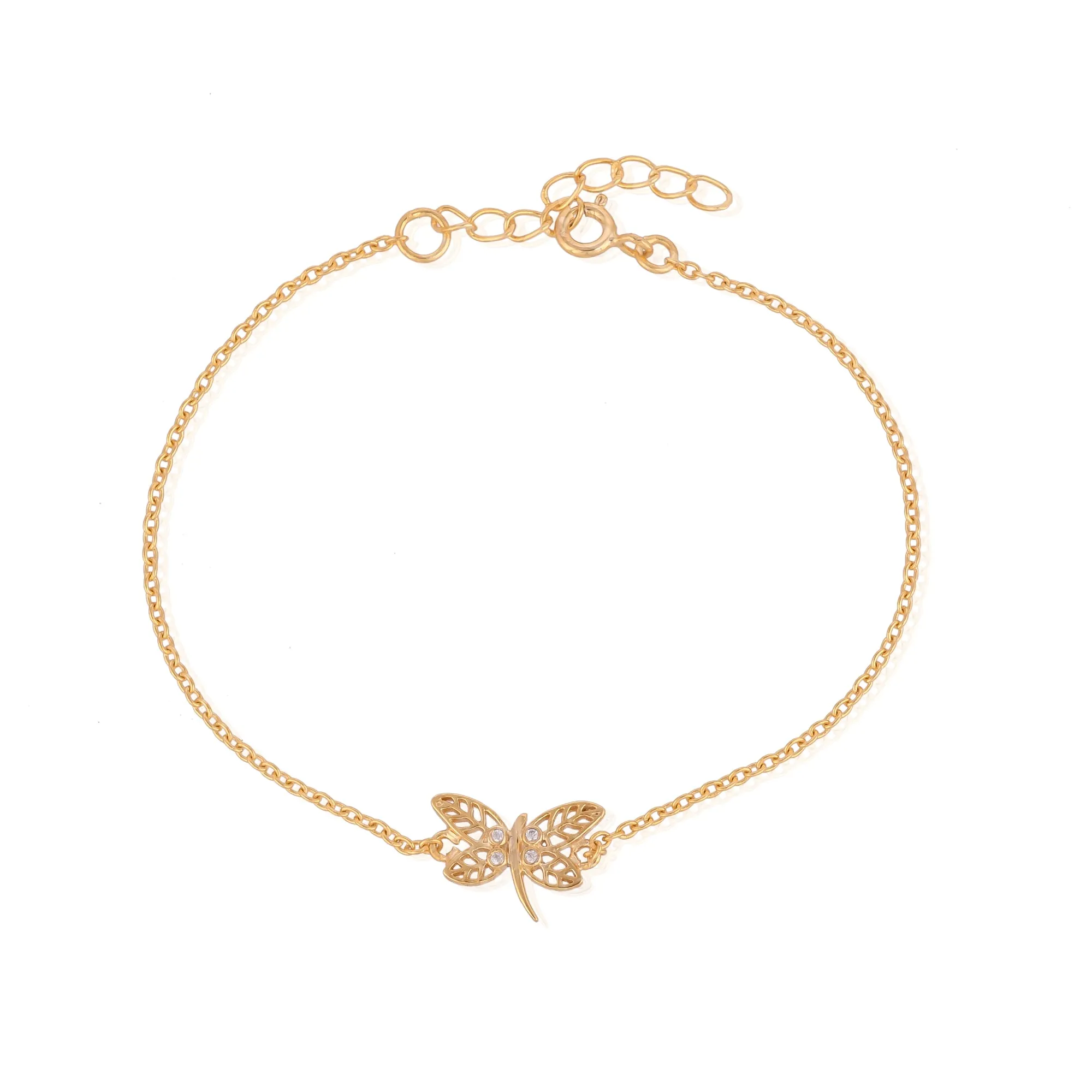 Chic Butterfly Silver Bracelet - From Purl