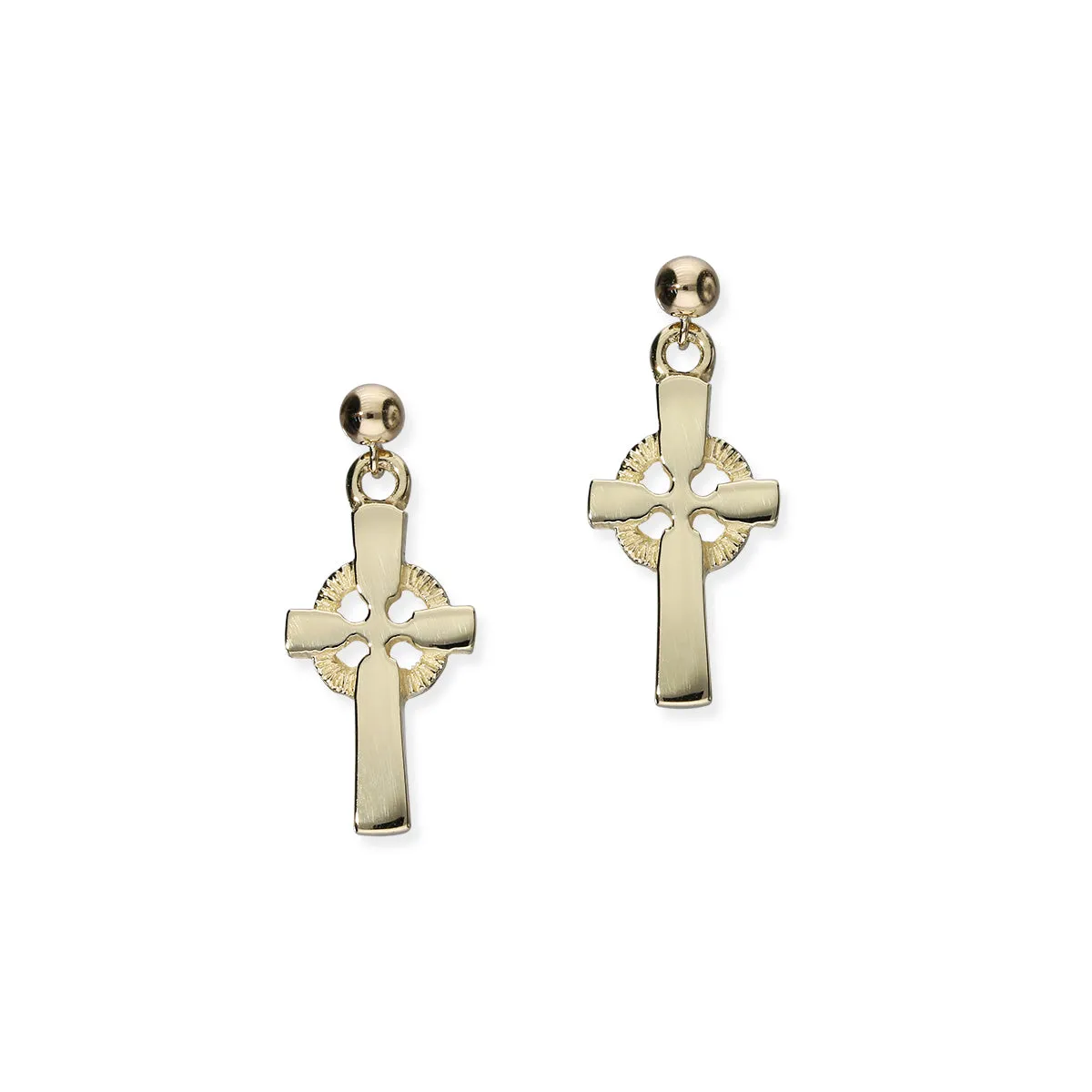 Crosses Silver Earrings E71