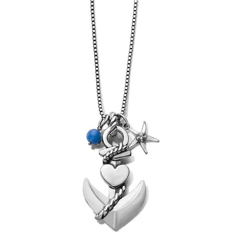 Cruz Anchor Convertible Necklace