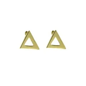 CUT OUT TRIANGLE STUDS