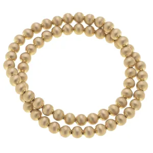 Cypress Ball Bead Stretch Bracelet