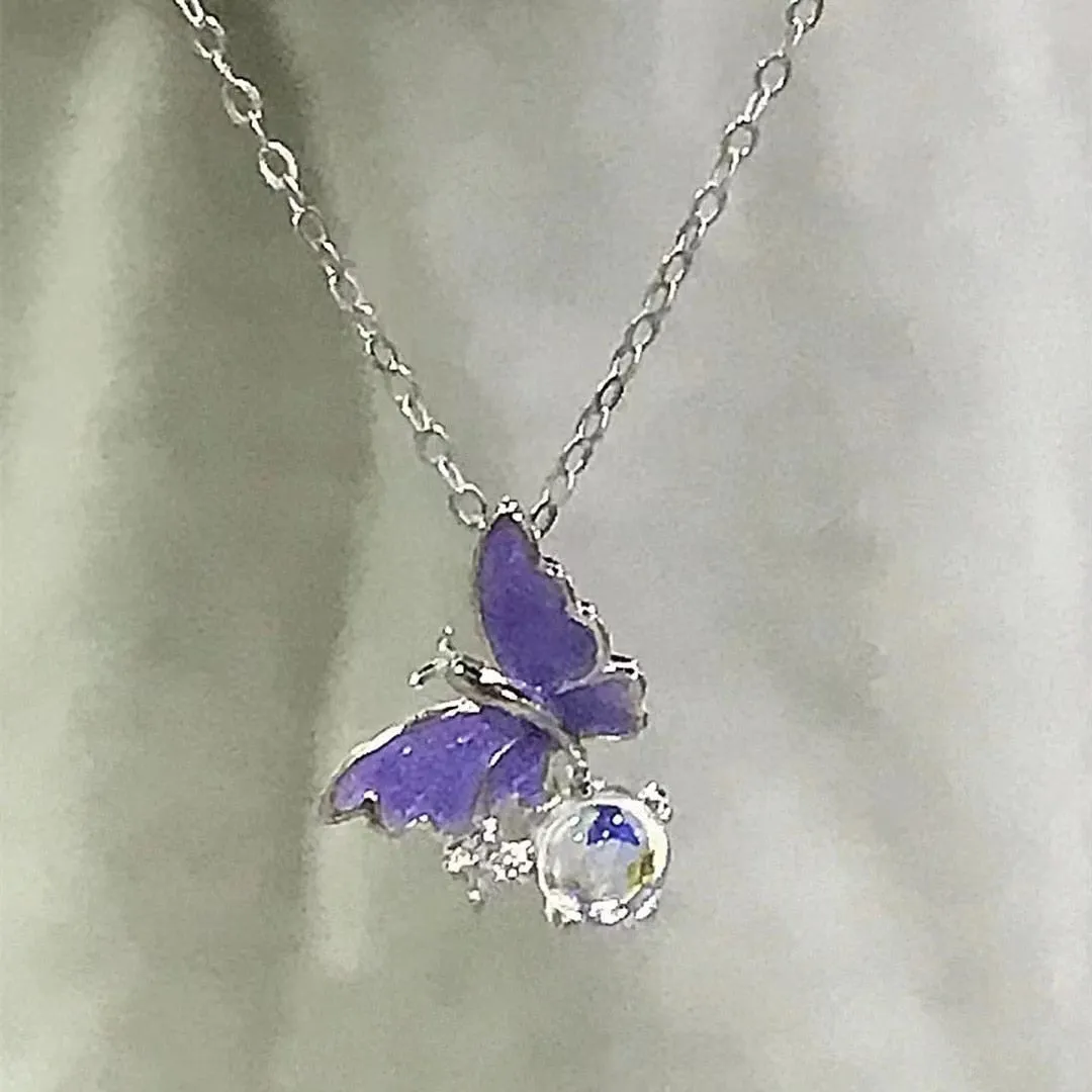 Dainty Butterfly Necklaces