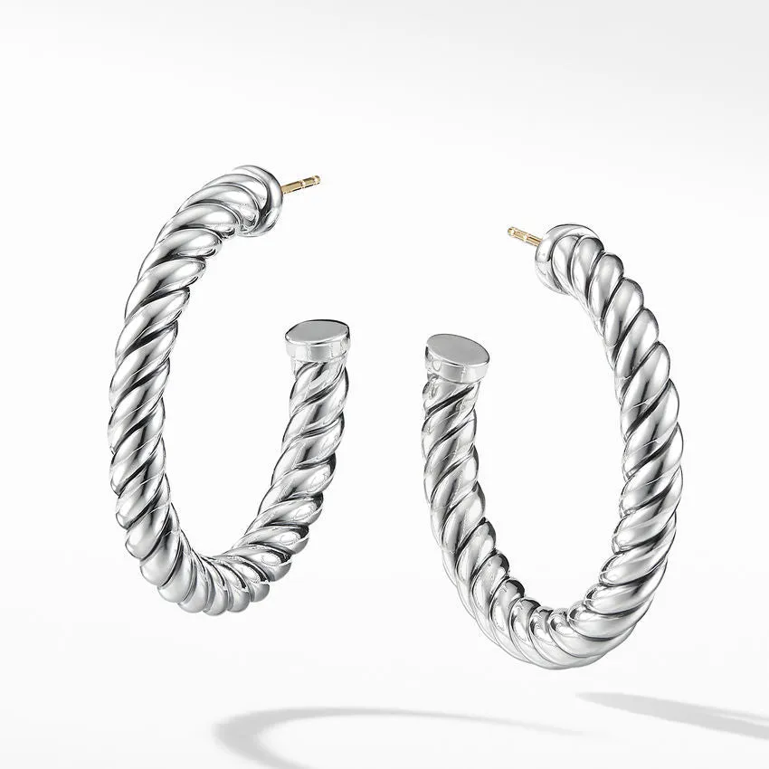 David Yurman Cable Classics Hoop Earrings 40MM