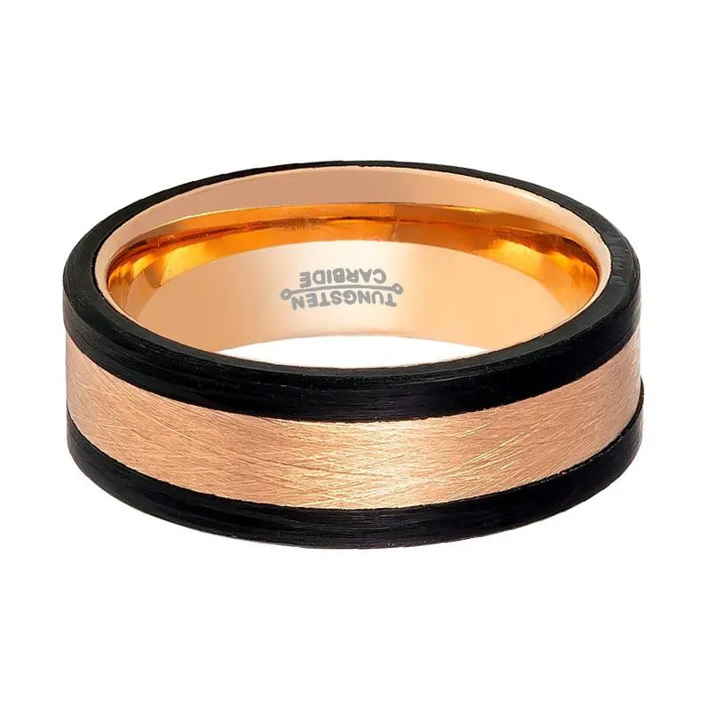 DREAMFLARE | Tungsten Ring Rose Gold