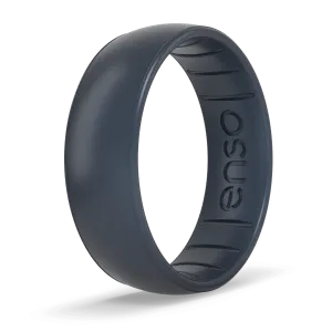 Elements Classic Silicone Ring - Black Pearl