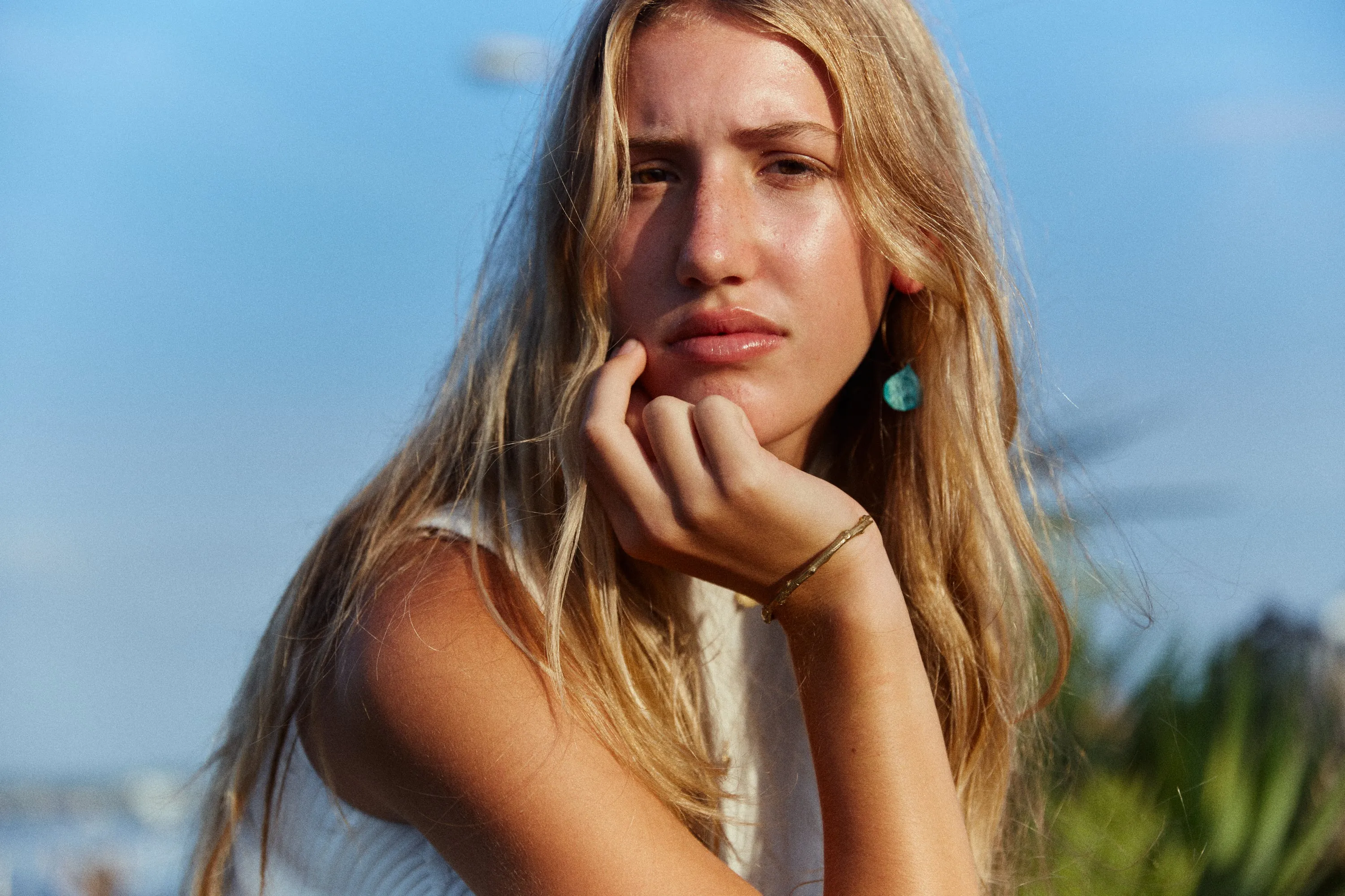 Eucalyptus Dangle Earrings