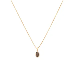 Evelyn Necklace - Smoky Quartz