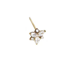 Flower Stud | 14K Gold