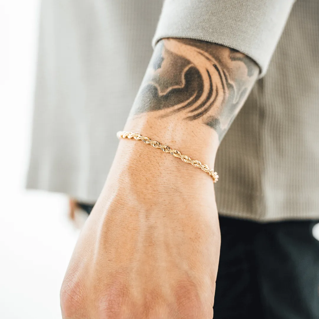 Gold Rope Bracelets