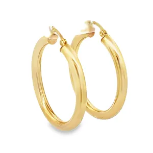 Hoop Earrings, 14Kt