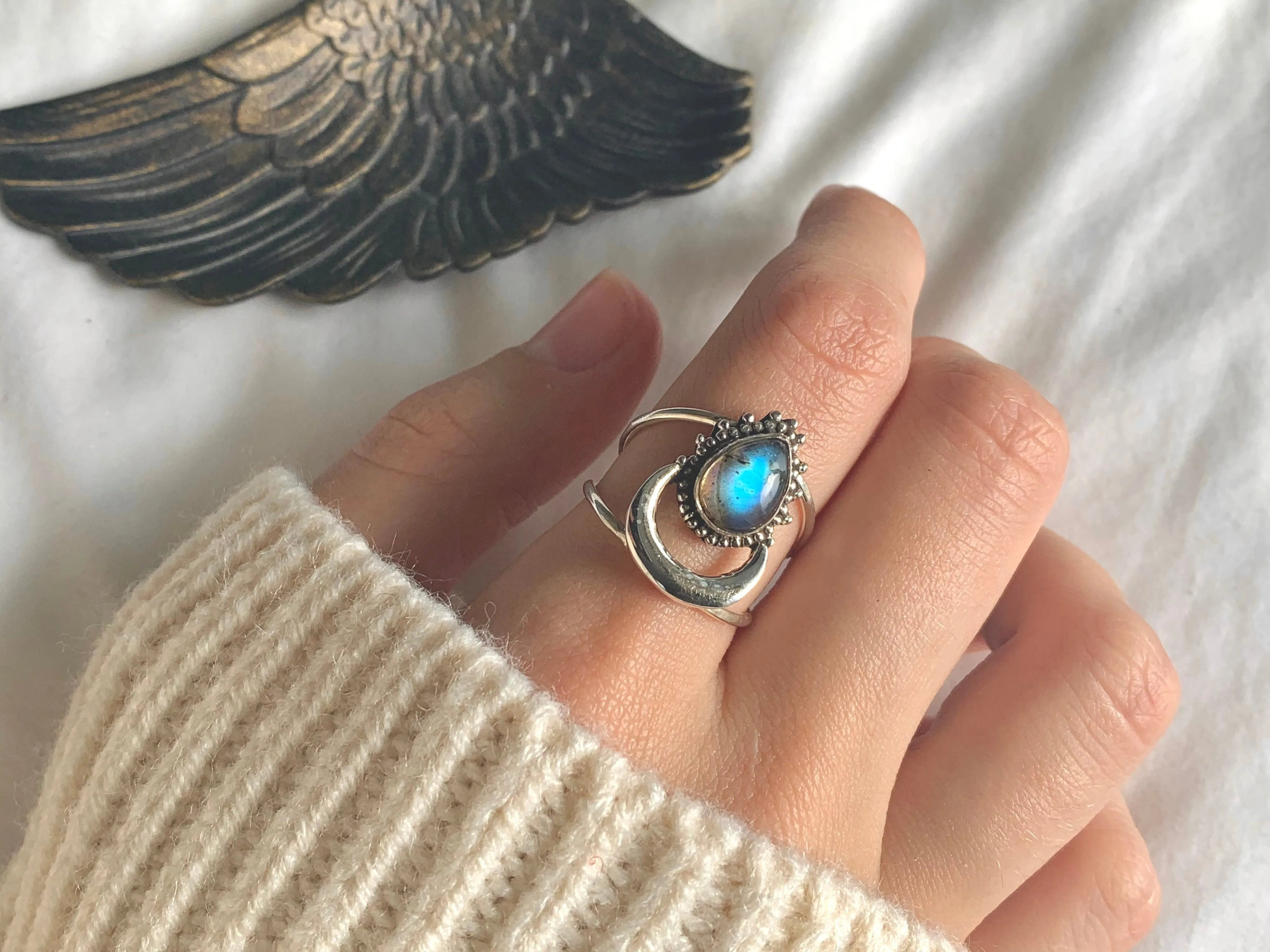 Labradorite Seraphina Ring