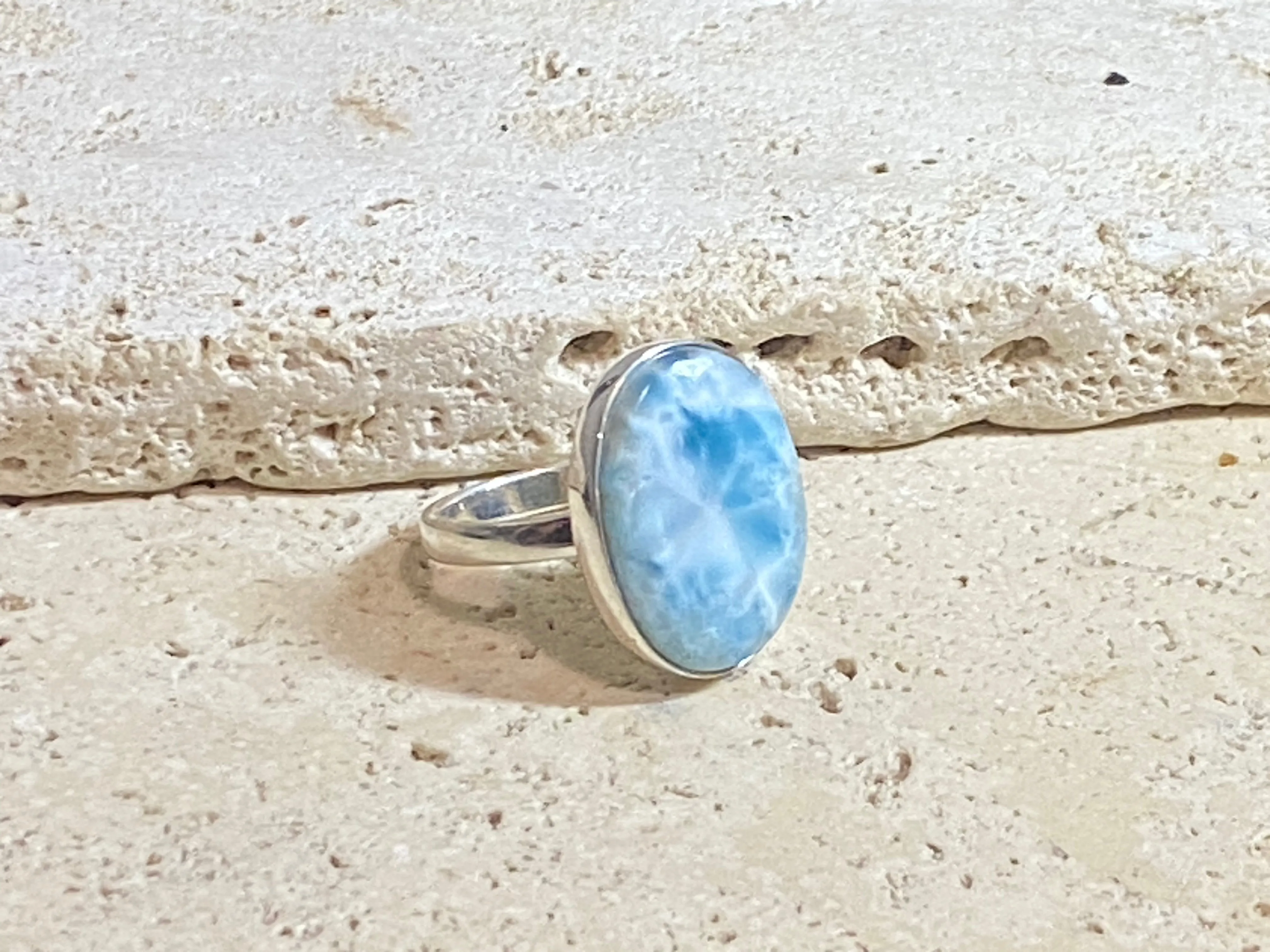 Larimar Rings