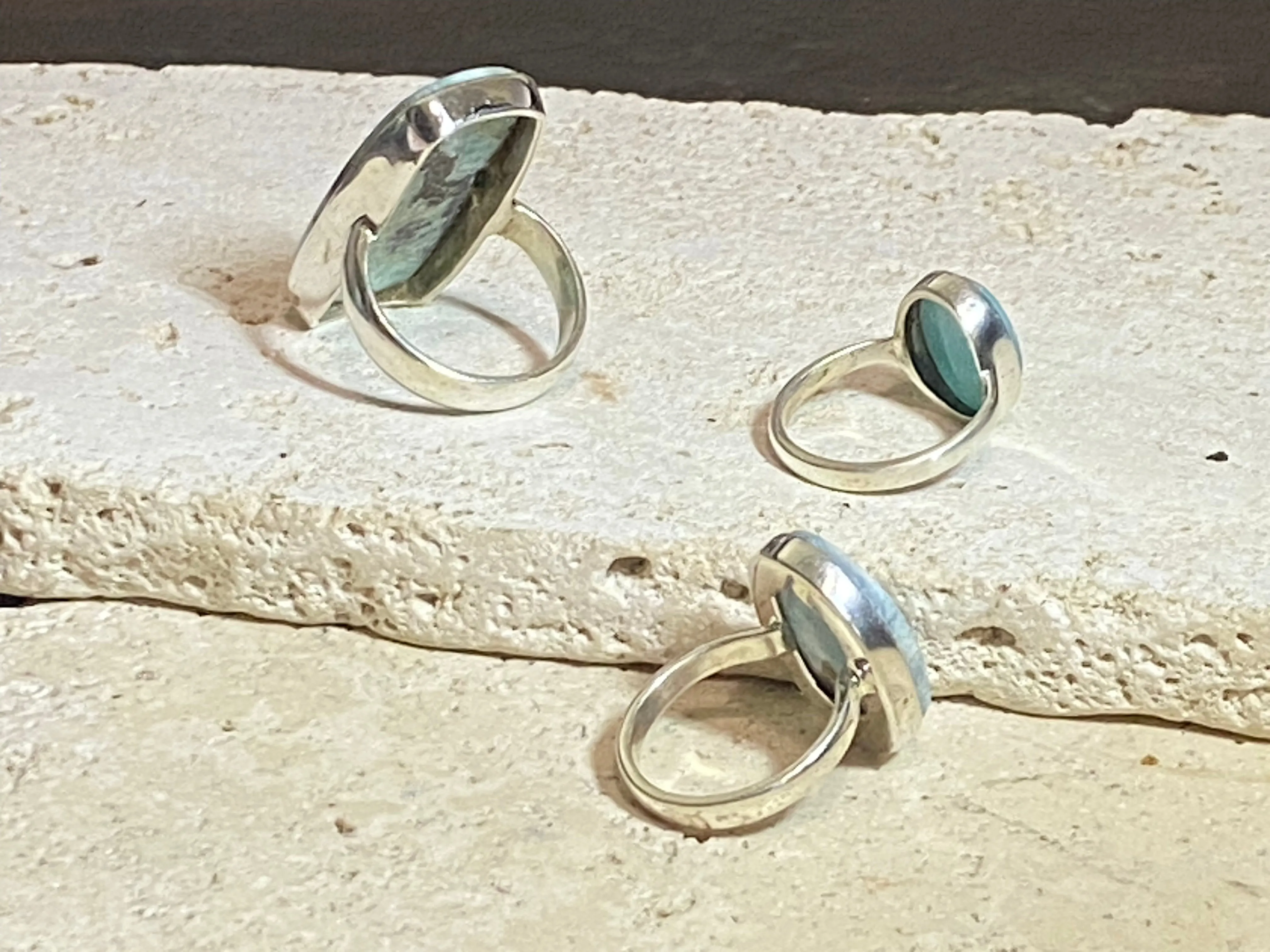 Larimar Rings