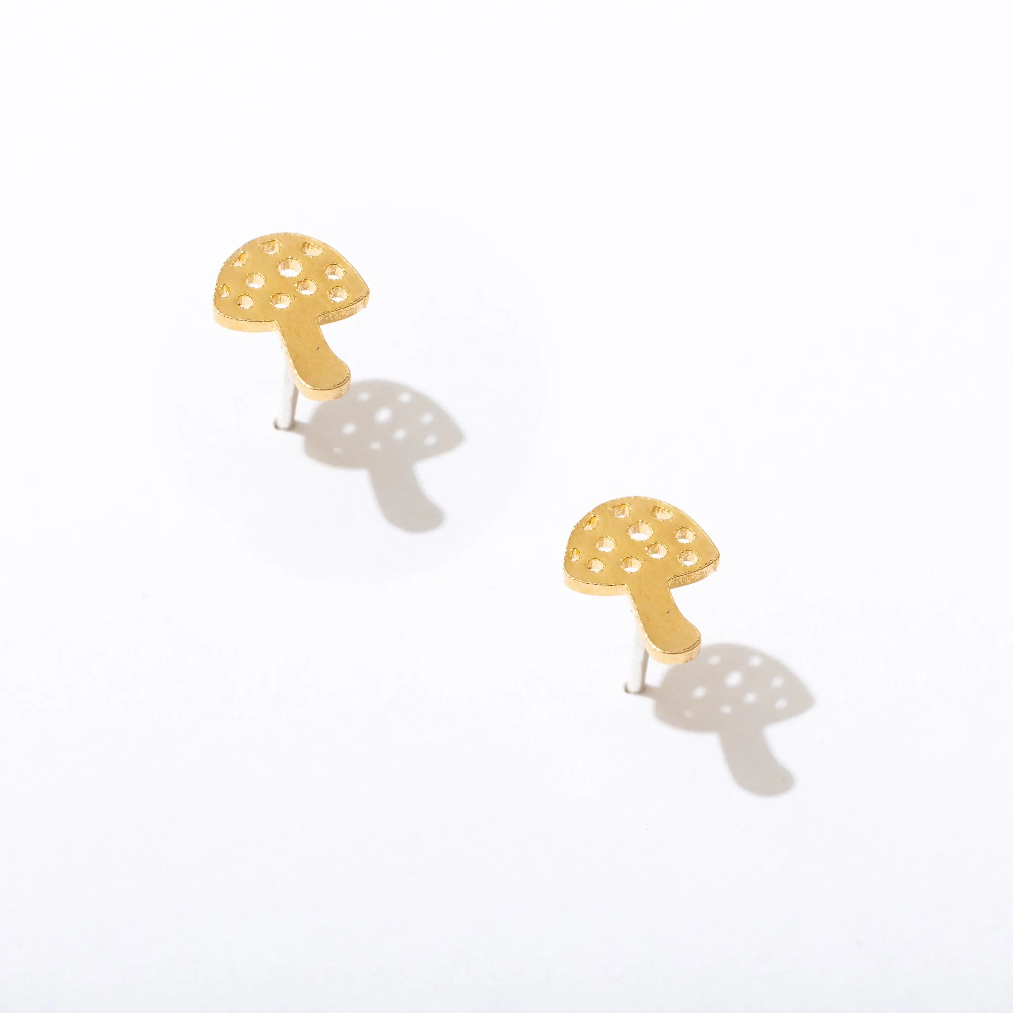 Little Mushroom Stud Earrings