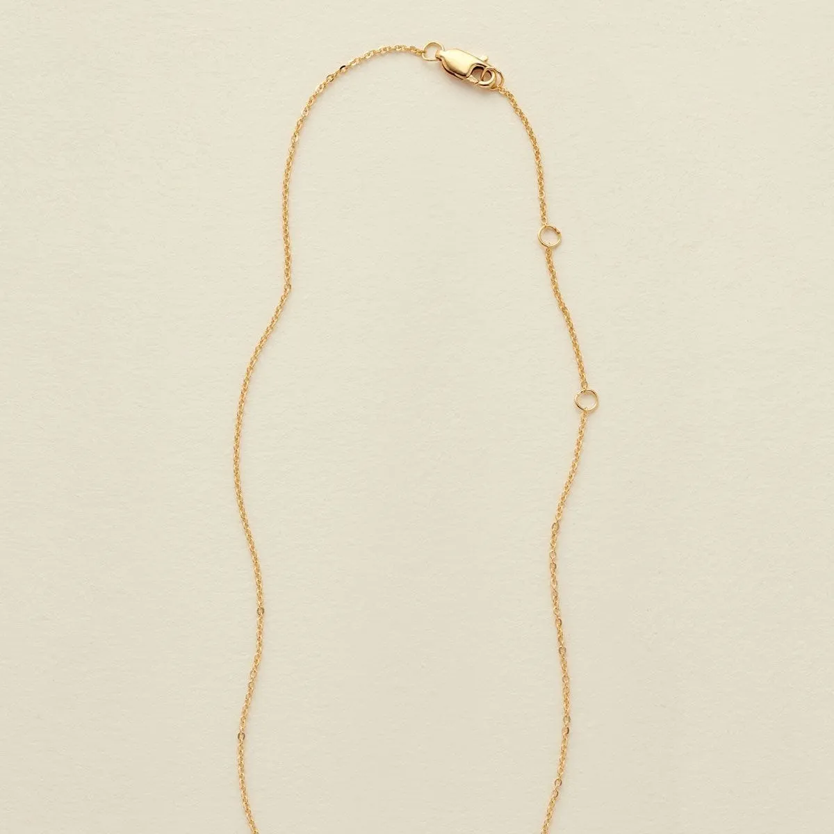 Mini Bar Necklace | 1.0 horizontal bar | Final Sale