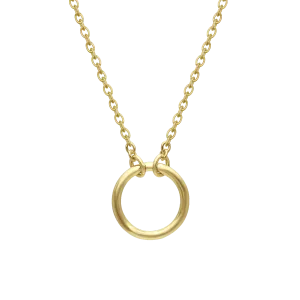 Minimal Circle Necklace