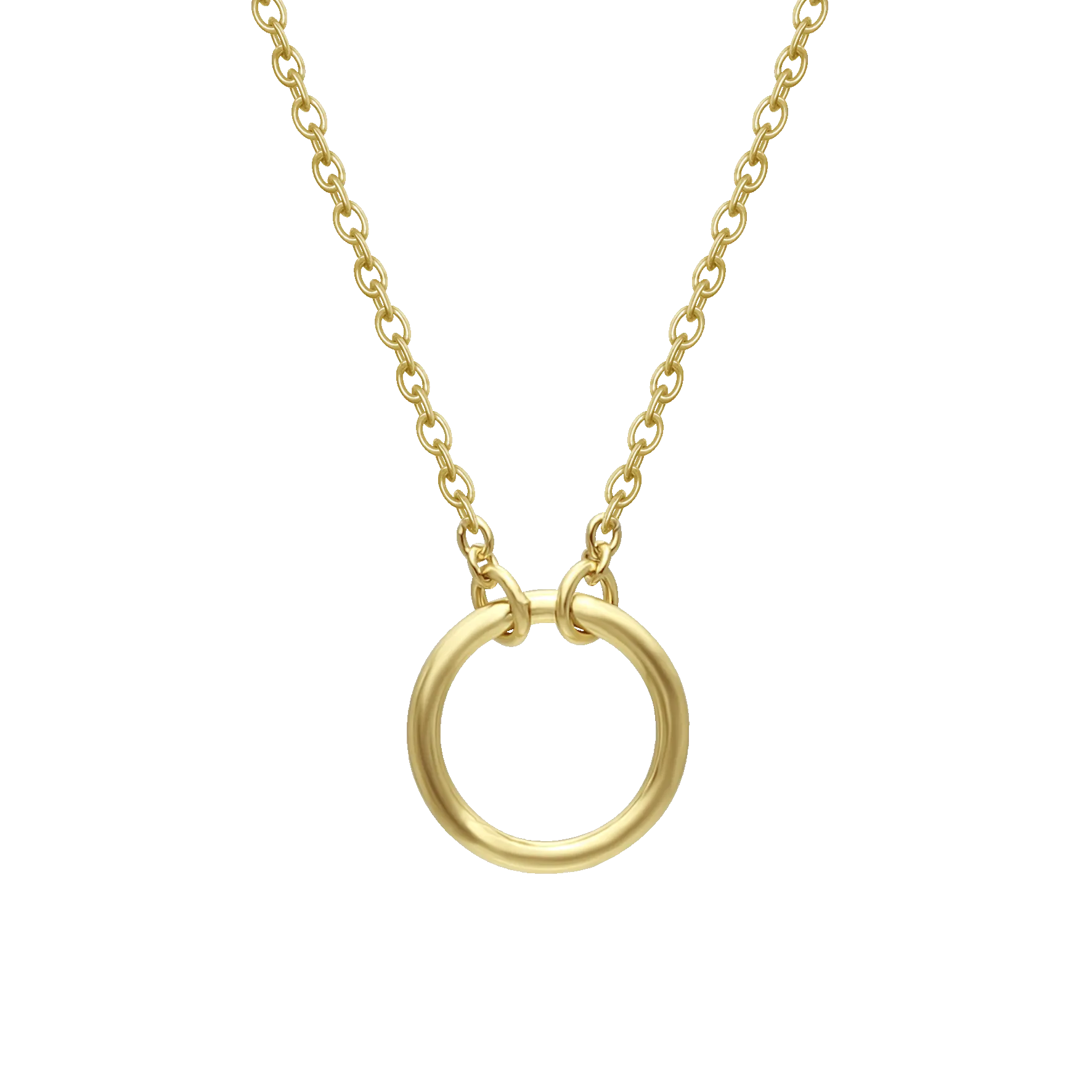 Minimal Circle Necklace