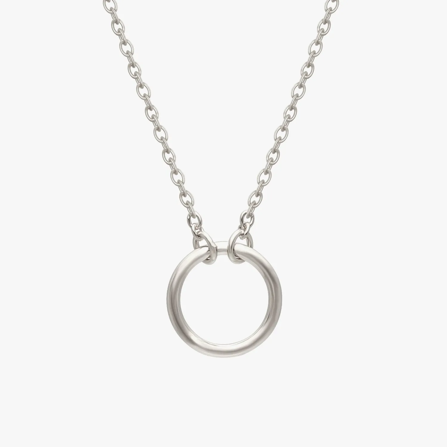 Minimal Circle Necklace