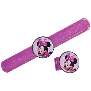 Minnie Mouse Forever Birthday Slap Bracelets, 8 Count