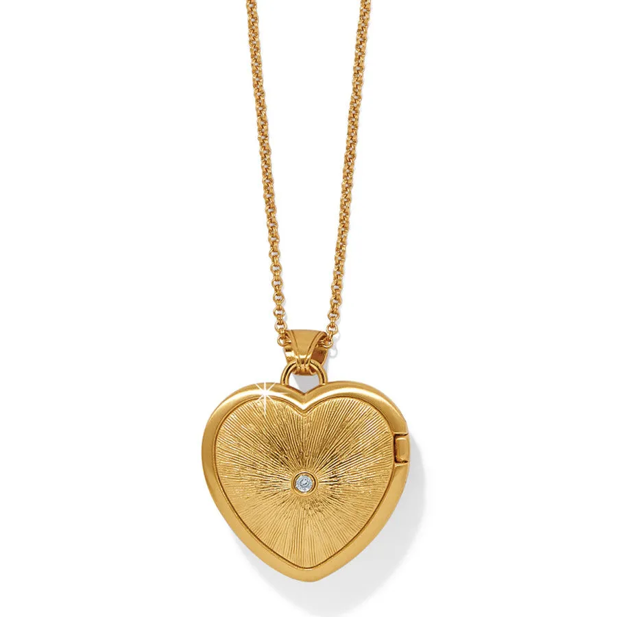 One Heart Convertible Locket Necklace