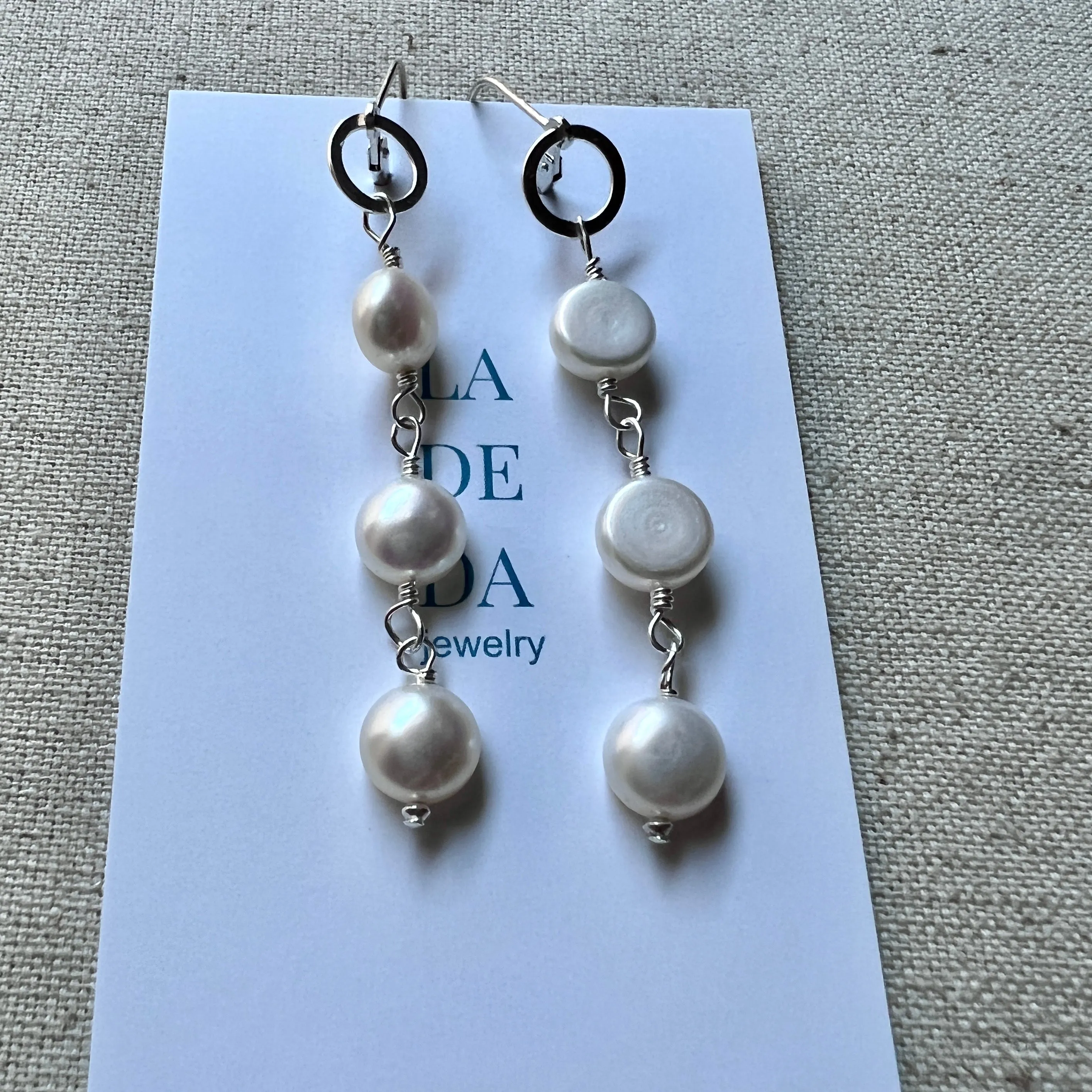 Pearl Droplet Earrings