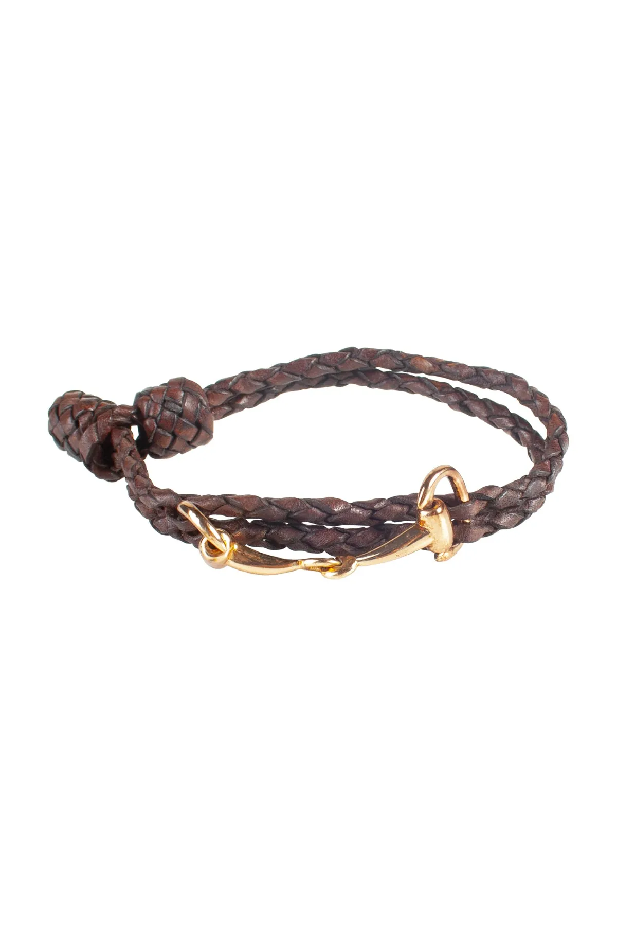 Plaited Snaffle Bracelet