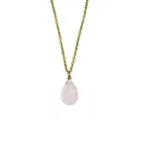 Rose Quartz Pendant Necklace