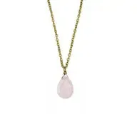 Rose Quartz Pendant Necklace