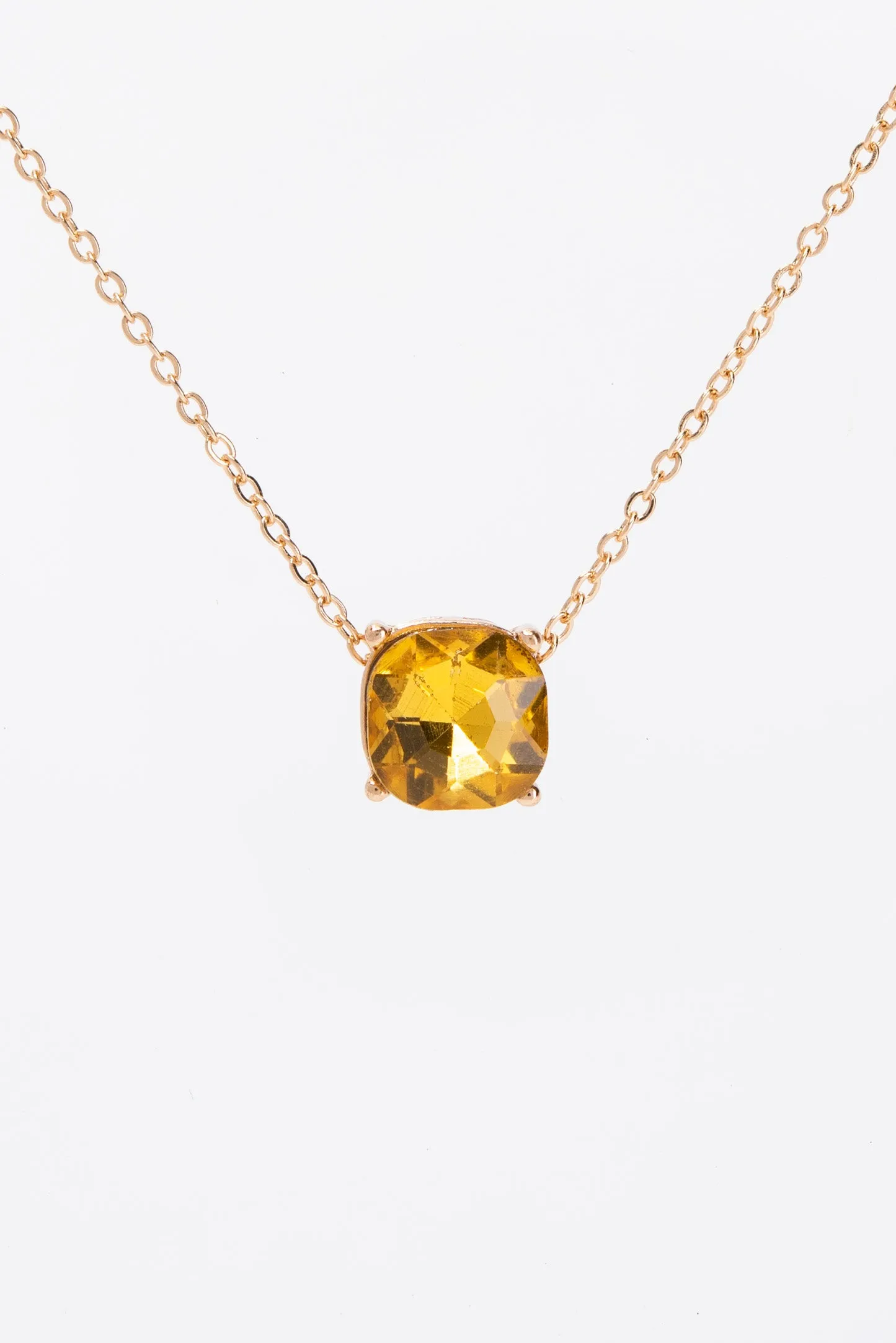 Rosie 10MM Solitaire Bezzle - Yellow