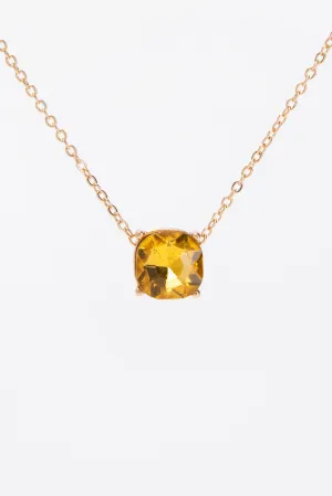 Rosie 10MM Solitaire Bezzle - Yellow