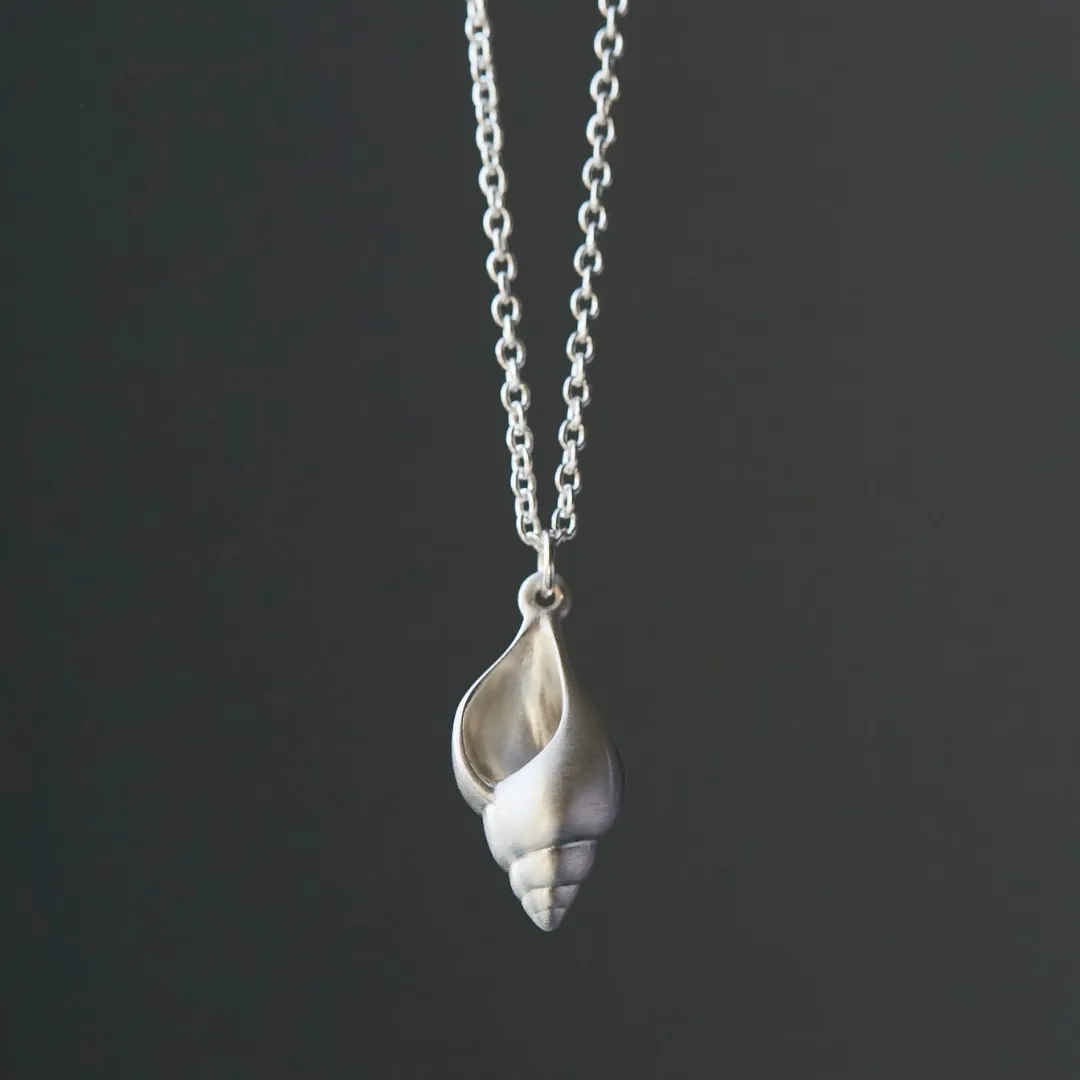 Small Tulip Shell Ruthie B. Necklace