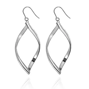 Sterling Silver Twisted Earrings