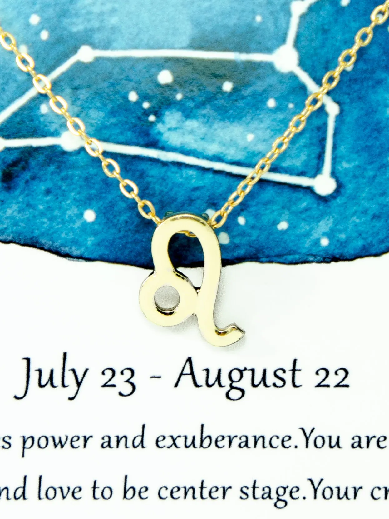 Zodiac Astrological Necklaces